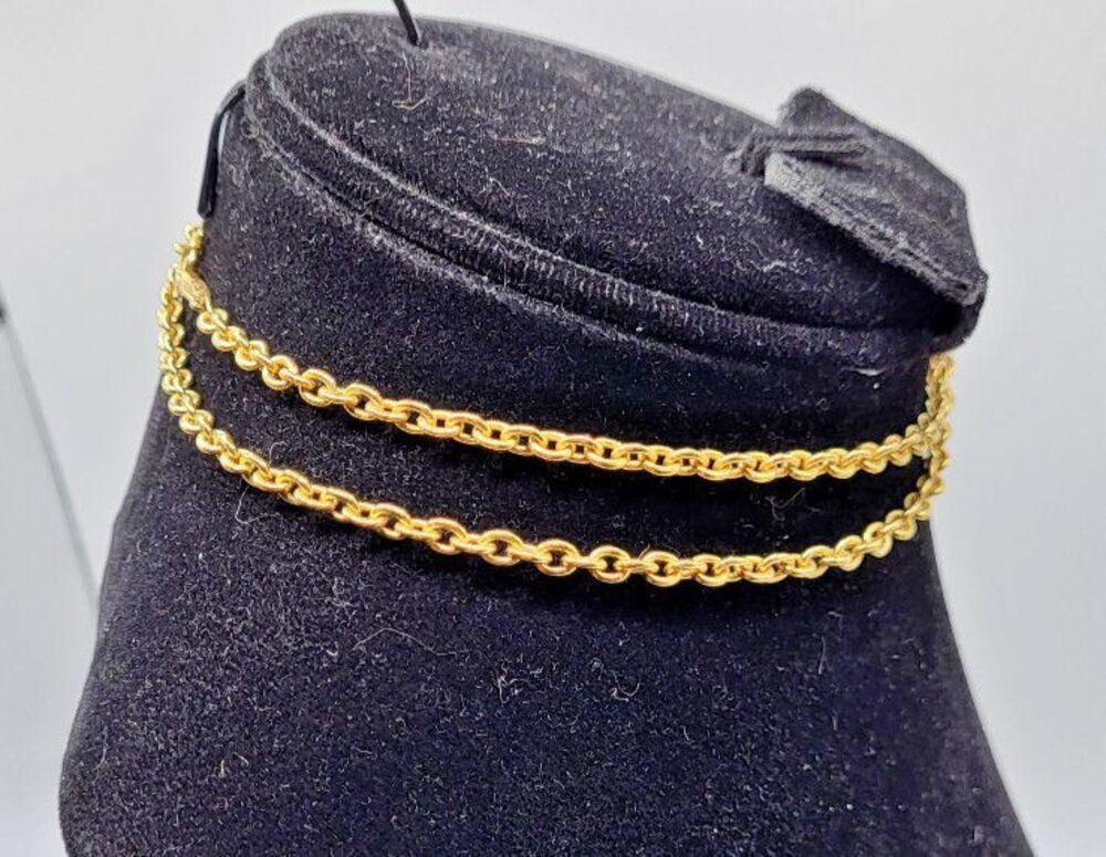 Napier Golden Chain Necklace 24in